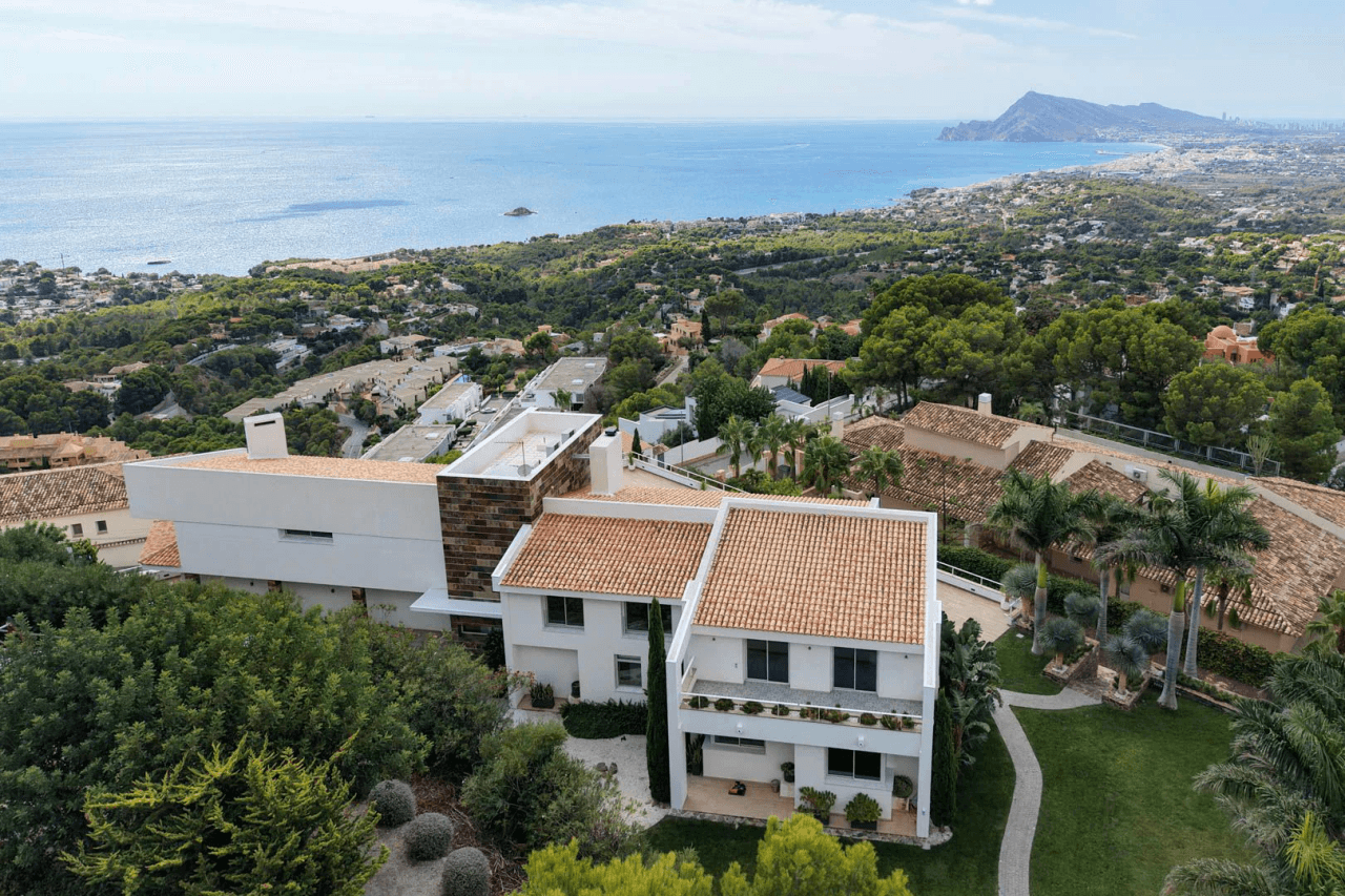 Exclusiva villa con impresionantes vistas en la Sierra Altea