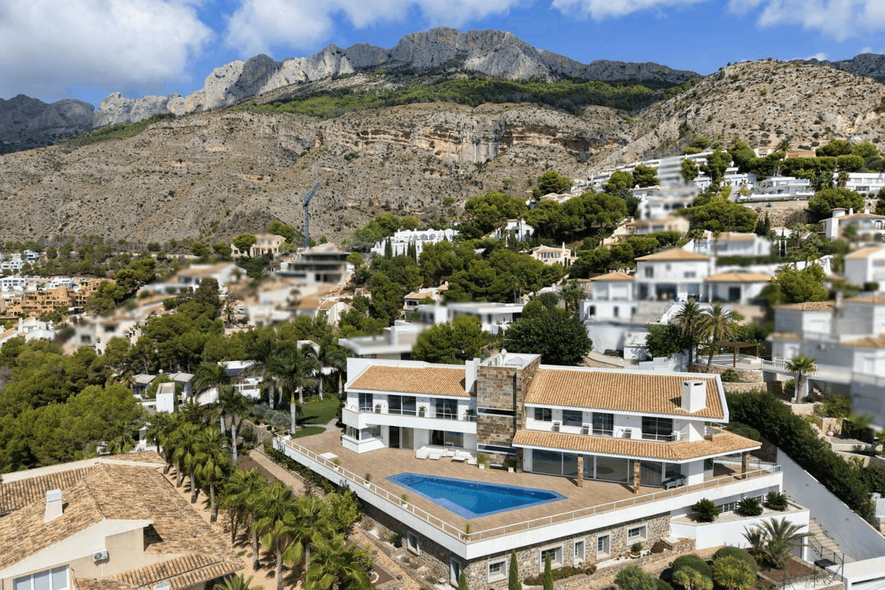 Exclusiva villa con impresionantes vistas en la Sierra Altea