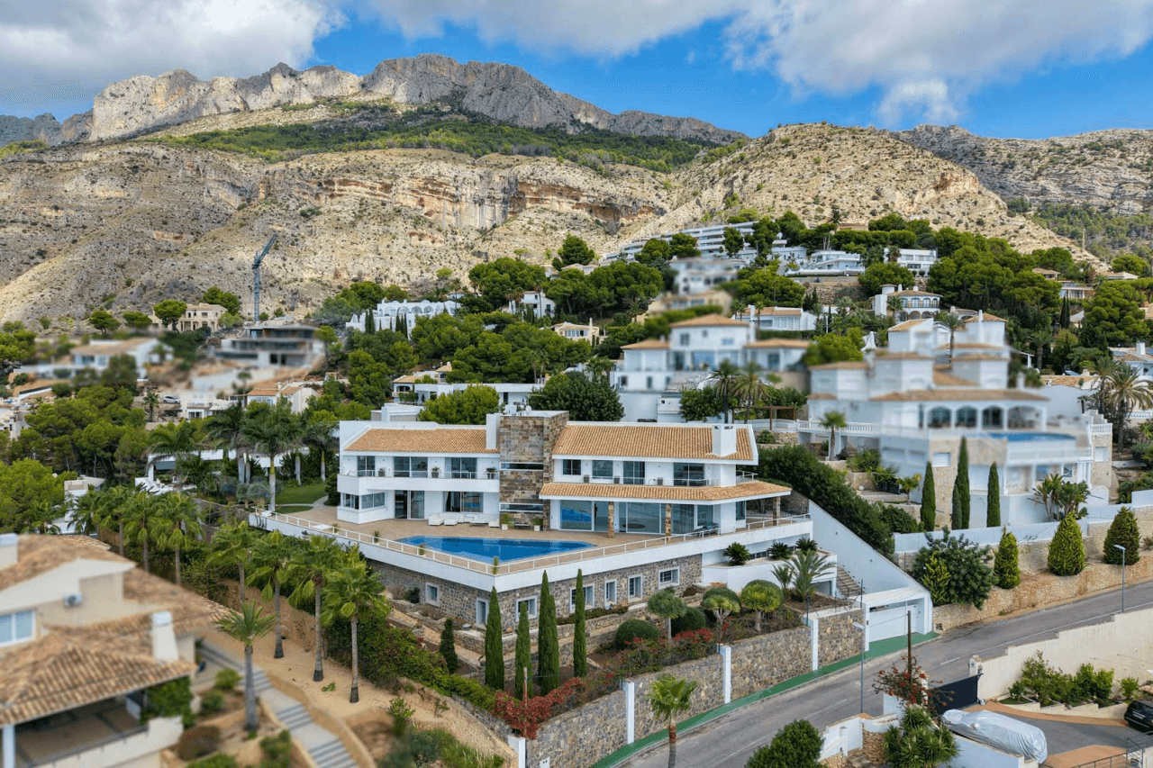 Exclusiva villa con impresionantes vistas en la Sierra Altea