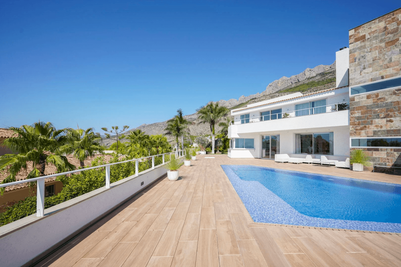 Exclusiva villa con impresionantes vistas en la Sierra Altea