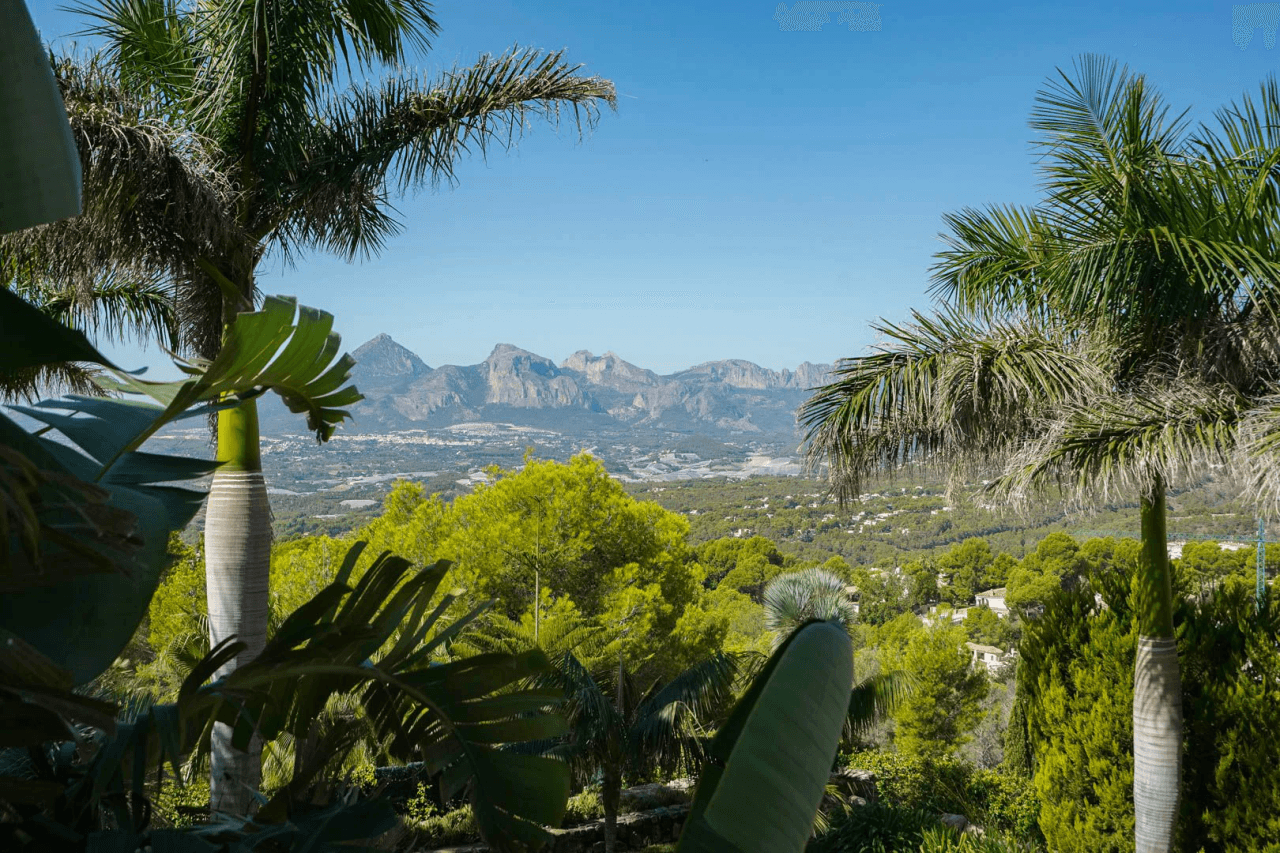 Exclusiva villa con impresionantes vistas en la Sierra Altea