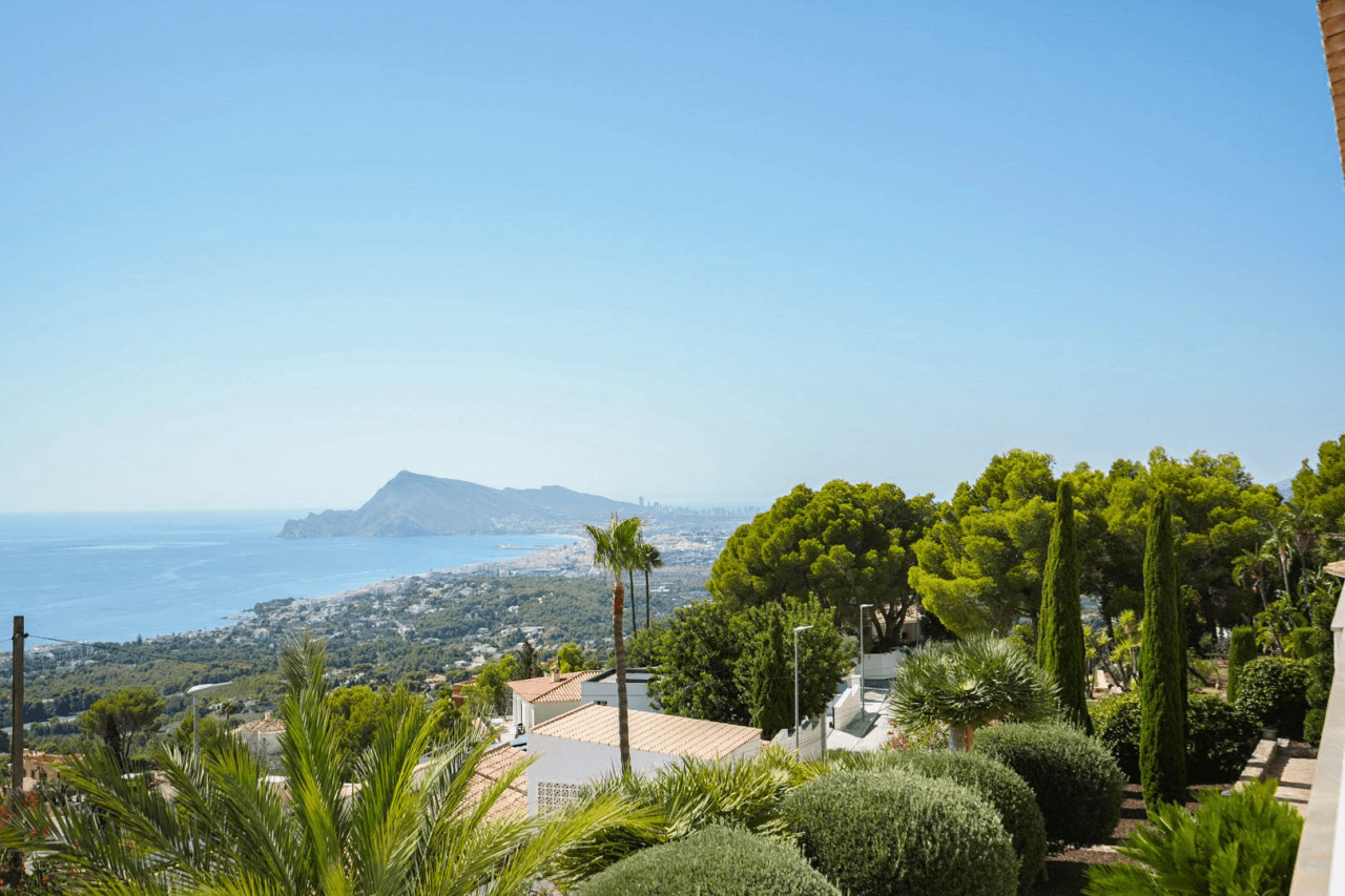 Exclusiva villa con impresionantes vistas en la Sierra Altea