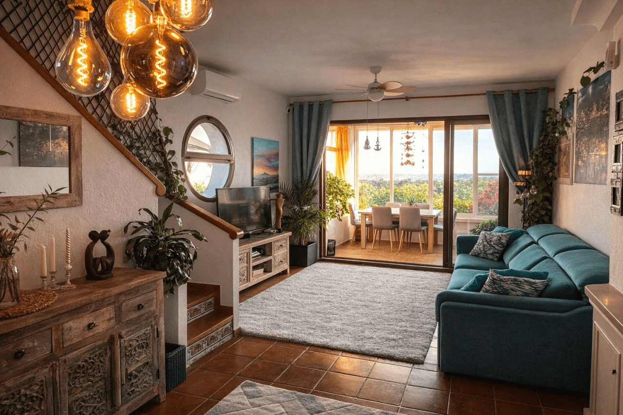 Preciosa casa adosada con vistas al mar en Altea Hills y licencia turistica